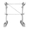 Vestil Gray Galvanized Double Cantilever Heavy Duty Upright Set 24" Arms HDU-C-8-24-G-SET - alternate 2